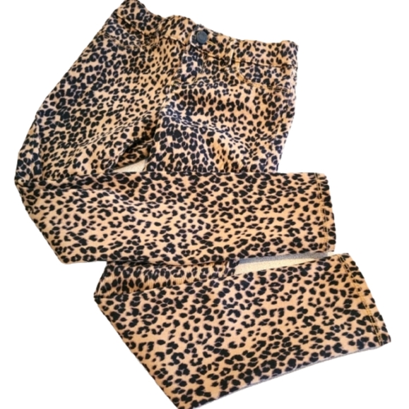 Old Navy Other - OLD NAVY ROCKSTAR JEGGINGS CHEETAH PRINT GIRLS SIZE 7